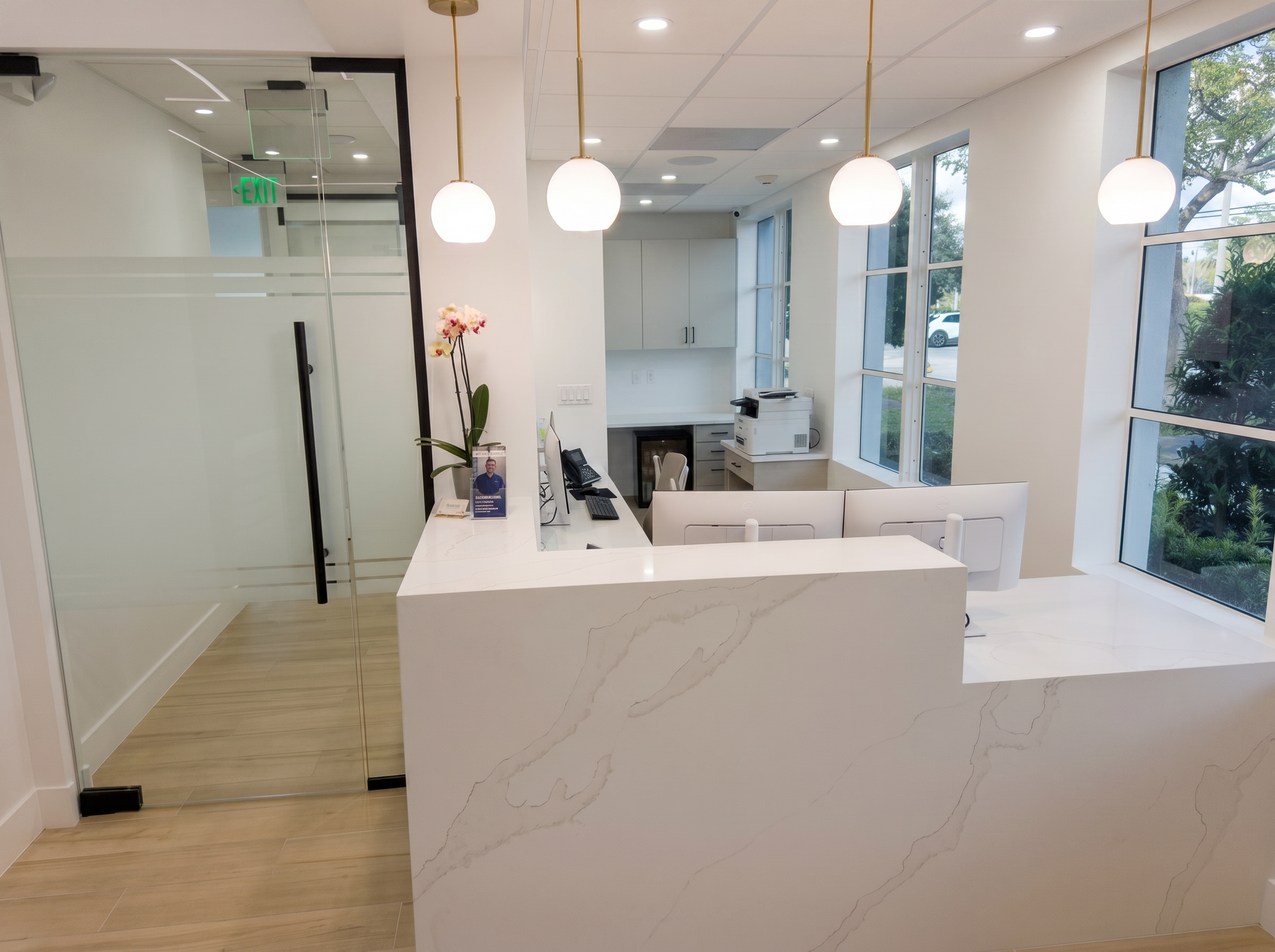 Interior detail at 26 North Dental